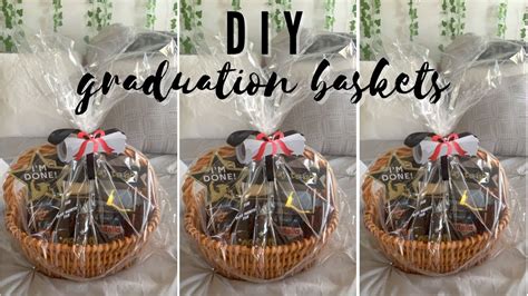 kindergarten graduation gift basket ideas